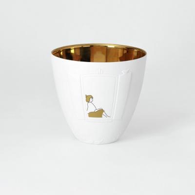 Räder waxinelicht Poetry Time Out wit goud
