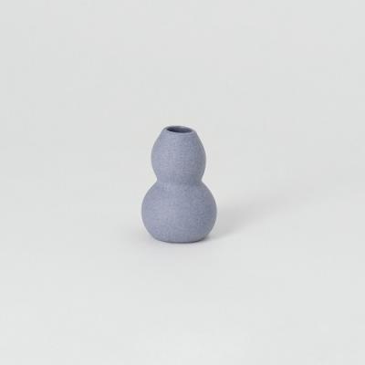 Räder mini vaasje stoneware paarsblauw