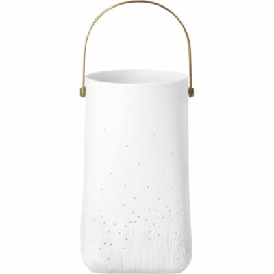 Räder lantaarn waxinelicht Weidebloemen porselein met hengsel medium