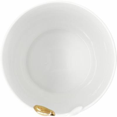 Räder vaas Vogelpaar wit en goud