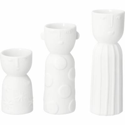 Räder mini vaasjes Stella, Luna en Lucia set van 3