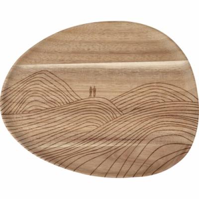 Räder dienblad hout wandelen in de bergen medium