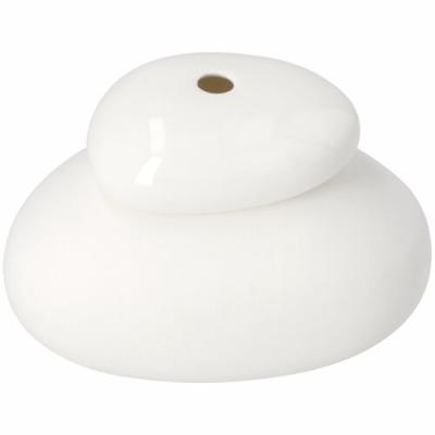 Räder vaasje Kei Pebble wit, set van 2