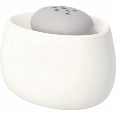 Räder Vaasje Bowl wit met grijs 