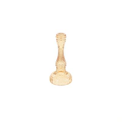 Housevitamin kandelaar Amber glas 21cm
