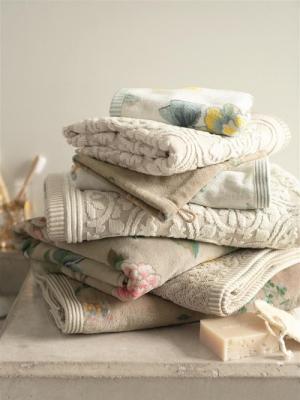 PIP Studio gastendoekje Bloemen Khaki