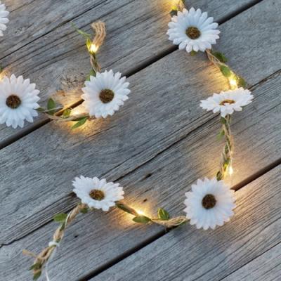 Sirius lichtsnoer Flora Summerflowers wit