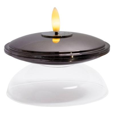 Sirius Oplaadbare Led Olielamp Lia zwart nikkel