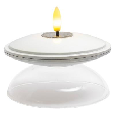 Sirius Oplaadbare Led Olielamp Lia wit