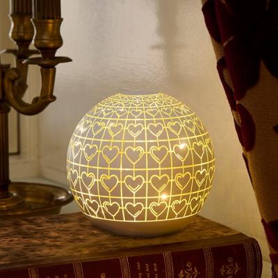 Sirius Frida glazen bollamp wit 15 led