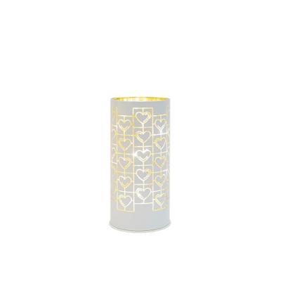 Sirius Frida glazen tube lamp wit 10 led large
