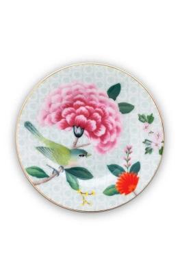 PIP Studio petit four bordje blushing birds white 12 cm