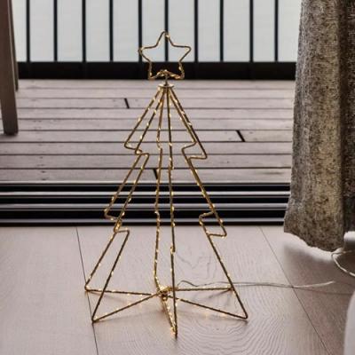 Sirius led kerstboom Esther metaal small wit of veelkleurig