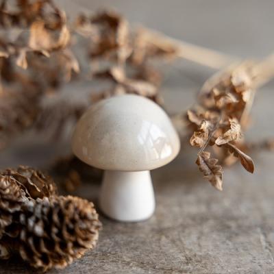 Storefactory paddenstoel Bovik wit-beige small