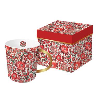 PPD Trend Mok Pavone rosso, porselein 350ml