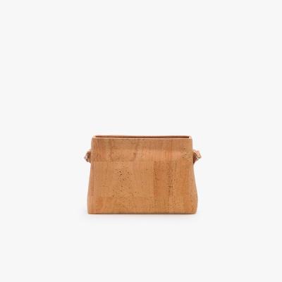 Artelusa Crossbody schoudertas kurk naturel laser met buitenvak