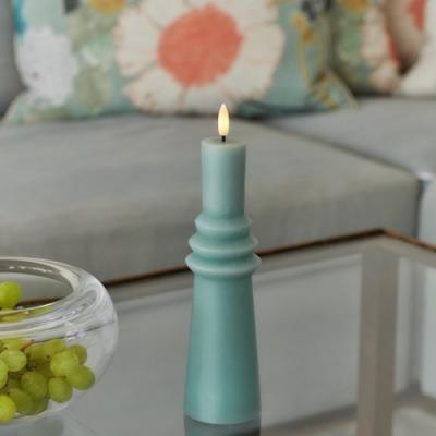 Sirius led kaars Sille Nordic Sculpture Sandy Groen Ringen