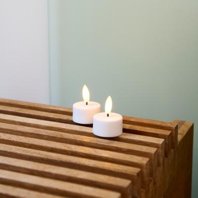 Sirius Oplaadbare Sille led waxinelichtjes klein tealight , set van 2