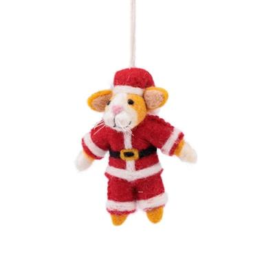 Sjaal met verhaal Hanger Kat Kerstman