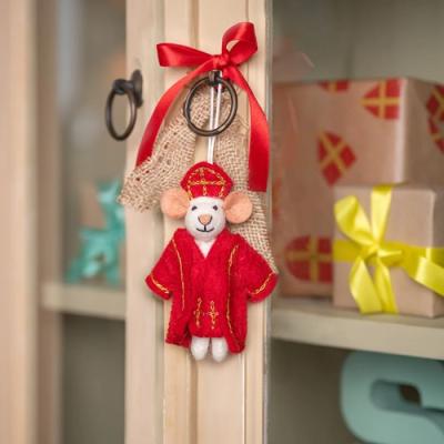 Sjaal met verhaal Hanger Muis Sintermuis