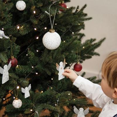 Räder hanger Guardian angel dots zilveren vleugels