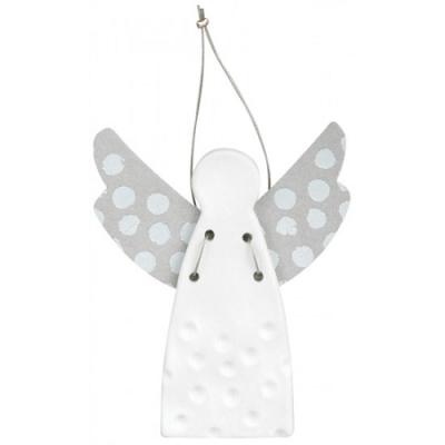 Räder hanger Guardian angel dots zilveren vleugels