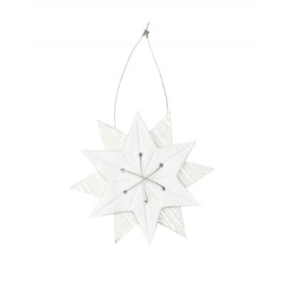Räder kerstster make a wish silver strips