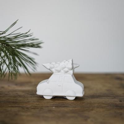 Storefactory decoratieve auto met kerstboom