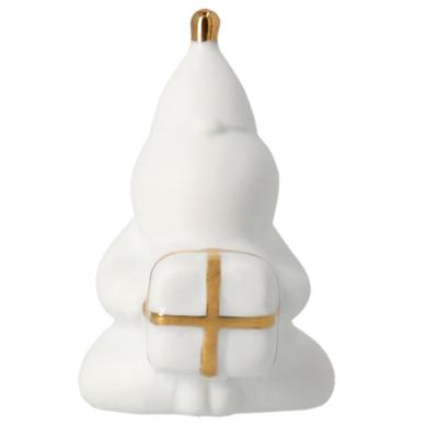 Räder figuur Santa kadootje in de hand