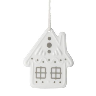 Räder hanger porselein Gingerbread, set van 6 stuks