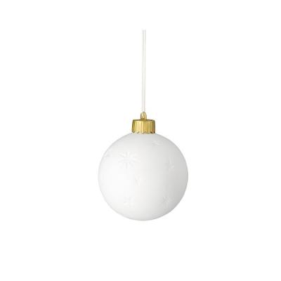 Räder kerstbal Kerststal led porselein
