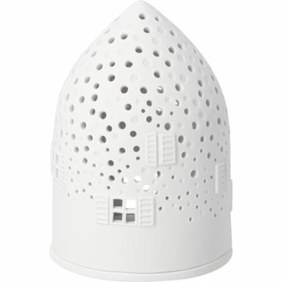 Räder lichthuis, lighthous Rond met puntdak en dots