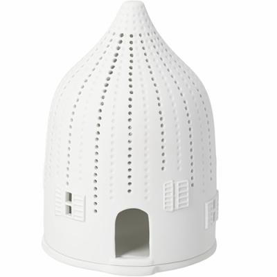 Räder lichthuis, lighthouse Rond Puntdak met lijnen