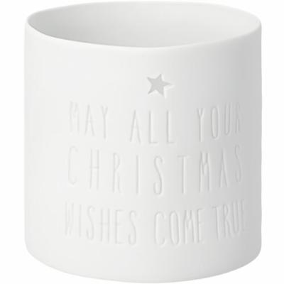 Räder waxinelicht Vallende Ster May all your Christmas wishes come true