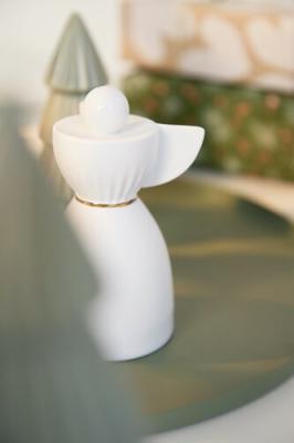 Räder figuur Engel met gouden band medium