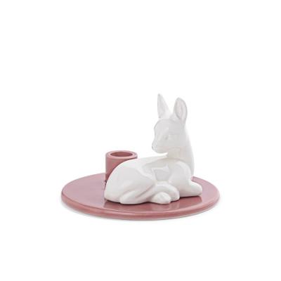 Dottir kandelaar Sweet Stories Bambi Dusty Rose