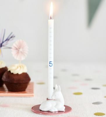 Dottir kandelaar Sweet Stories Bambi Dusty Rose