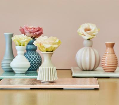 Dottir Samsurium Minibell kleine vaasjes Coral, set van 3