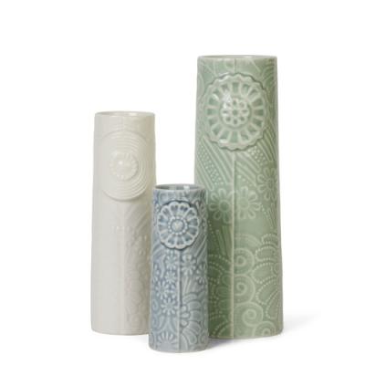 Dottir Pipanella vaasjes Flock Ocean View, set van 3