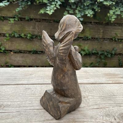 Engel knielend taupe medium