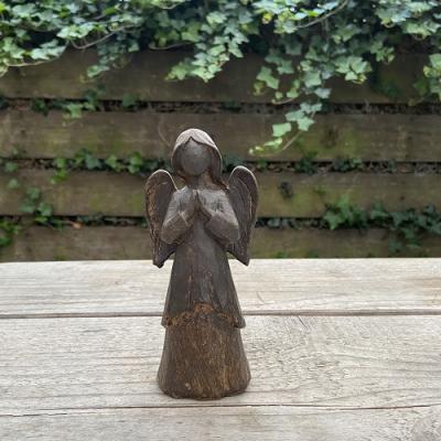 Engel staand taupe small
