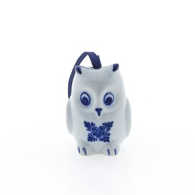 Heinen Delftsblauw hanger Uil
