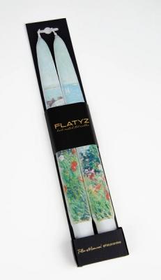Flatyz set van 2 platte kunstkaarsen Child Hassam Poppies Isles of Shoals