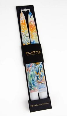 Flatyz set van 2 platte kunstkaarsen The Artist's Garden at Saint-Clair