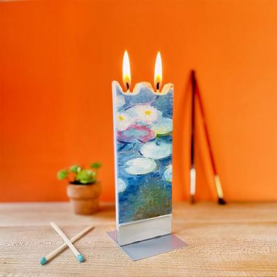 Flatyz platte kunstkaars Van Gogh Almond Blossom