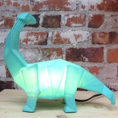 Dino lamp Brachiosaurus groen
