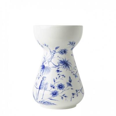 Heinen Delftsblauw (Hyacint) vaas Aapjes
