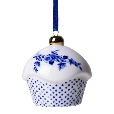 Heinen Delftsblauw hanger Cupcake