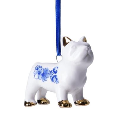 Heinen Delftsblauw hanger Bulldog