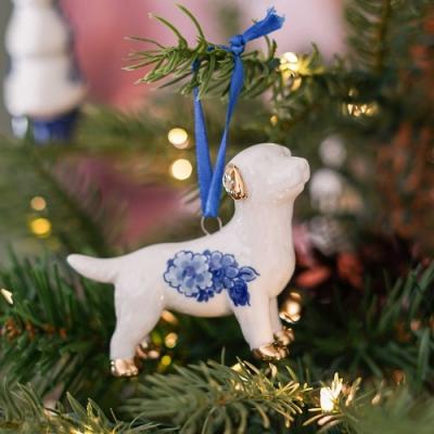 Heinen Delftsblauw hanger Labrador